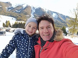 Jennifer & Kurt Elsasser im Skiurlaub